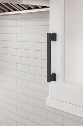 Image of Amerock 25 Pack 5-1 /16 inch Triomphe Matte Black Drawer Pull