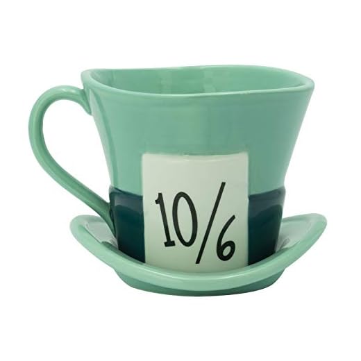 ABYSTYLE Disney – Taza de Alicia en el país de las maravillas – 3D – 2 – Sombrerero loco, ABYMUG755 Taza, 3D, 270 ml, multicolor