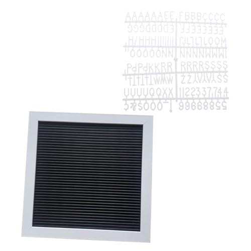 Veemoon Tableau De Lettres Avec Cadre Panneau Modifiable Pour Messages Pour Décoration Et Éducation Complet De Lettres Et Chiffres Amovibles