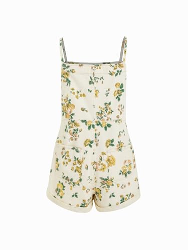 Image of CIDER Overall Shorts For Women Jean Denim Rompers Loose Fit Overalls | Cute Romper, Adjustable Strap Shortalls, Summer Casual Outfits