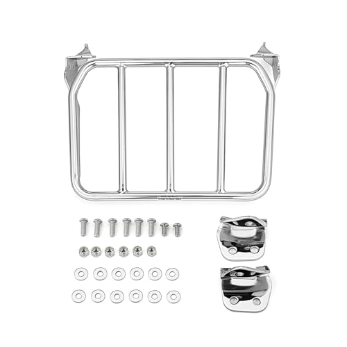 Support de porte-bagages moto Softail Breakout élargi pour sécuriser vos sacs