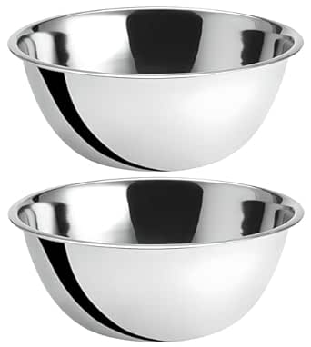 OCS Parts 8 Quart Stainless Steel Mixing Bowls (Set of 2)
