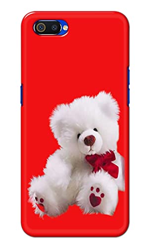 Image of PRINTFIDAA Teddy Bear Love Romantic Valentines Day Dumbo Printed Designer Hard Back Case Cover for Realme C2 / Oppo A1K, RMX1941, CPH1923 -(SS) MVN1001