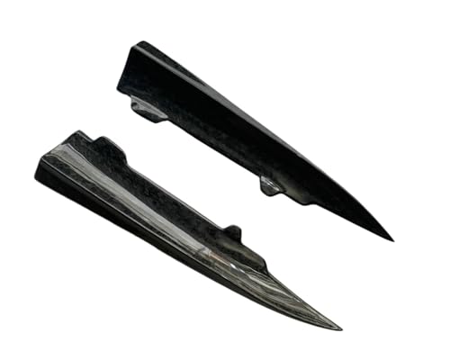Spoiler de fibra de carbono para parachoques de Mercedes W212 Sedán