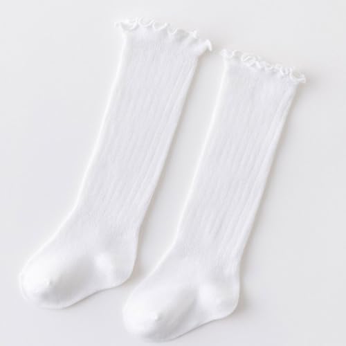 Baby Knee High Socks Kids Tube Long Boot Cotton Knit Stocking Infant Toddler Dress Socks for Boy Girl4