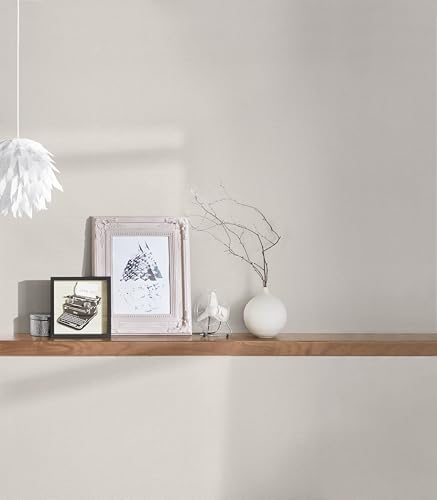 Papier peint intissé beige uni structure légère 15m