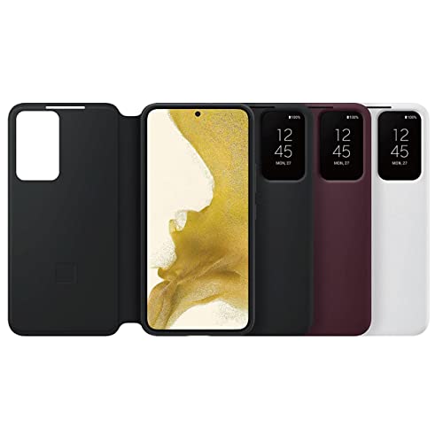 Galaxy S22 5G P[X  X}[gNAr[ SMART CLEAR VIEW COVER EF-ZS901 COiizCgj [sAi]