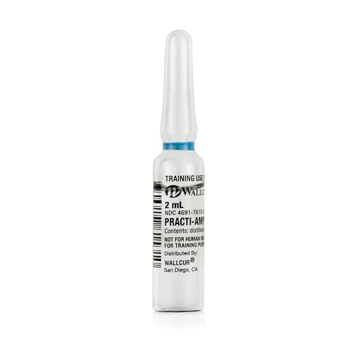 Practi-Ampoule 2mL x100 produit de simulation pour la formation