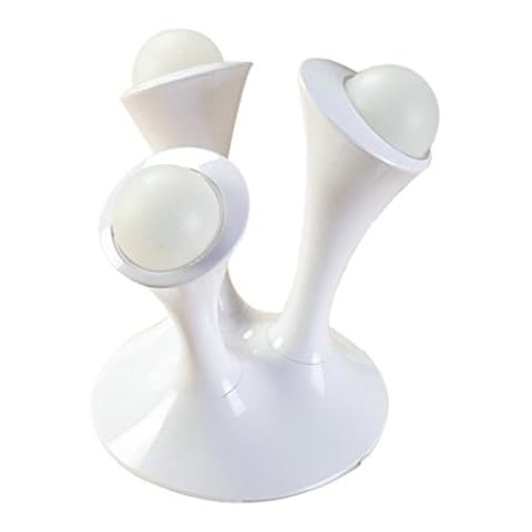 Bestland LED Glo Glowing Night Light Portable Color Changing Ball Table Lamp Creative Mushroom Shape Colorful Gradient Magic LED Night Light for Baby Kids Sleeping Bedroom lamp Cover