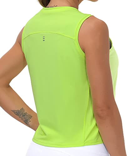Image of THE GYM PEOPLE Women's Workout Tops in Ice Silk Quick Dry Sleeveless