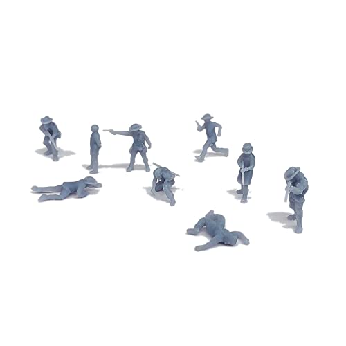 Figurines de cow-boys Outland Models HO 1:87 set de hors-la-loi pour maquette de train
