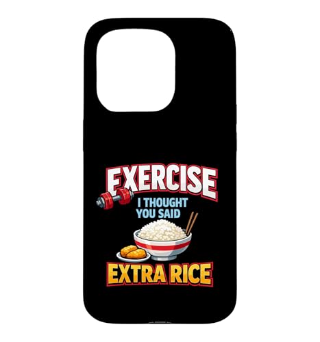 �G�N�T�T�C�Y I Thought You Said Extra Rice �X�}�z�P�[�X iPhone 15 Pro �p