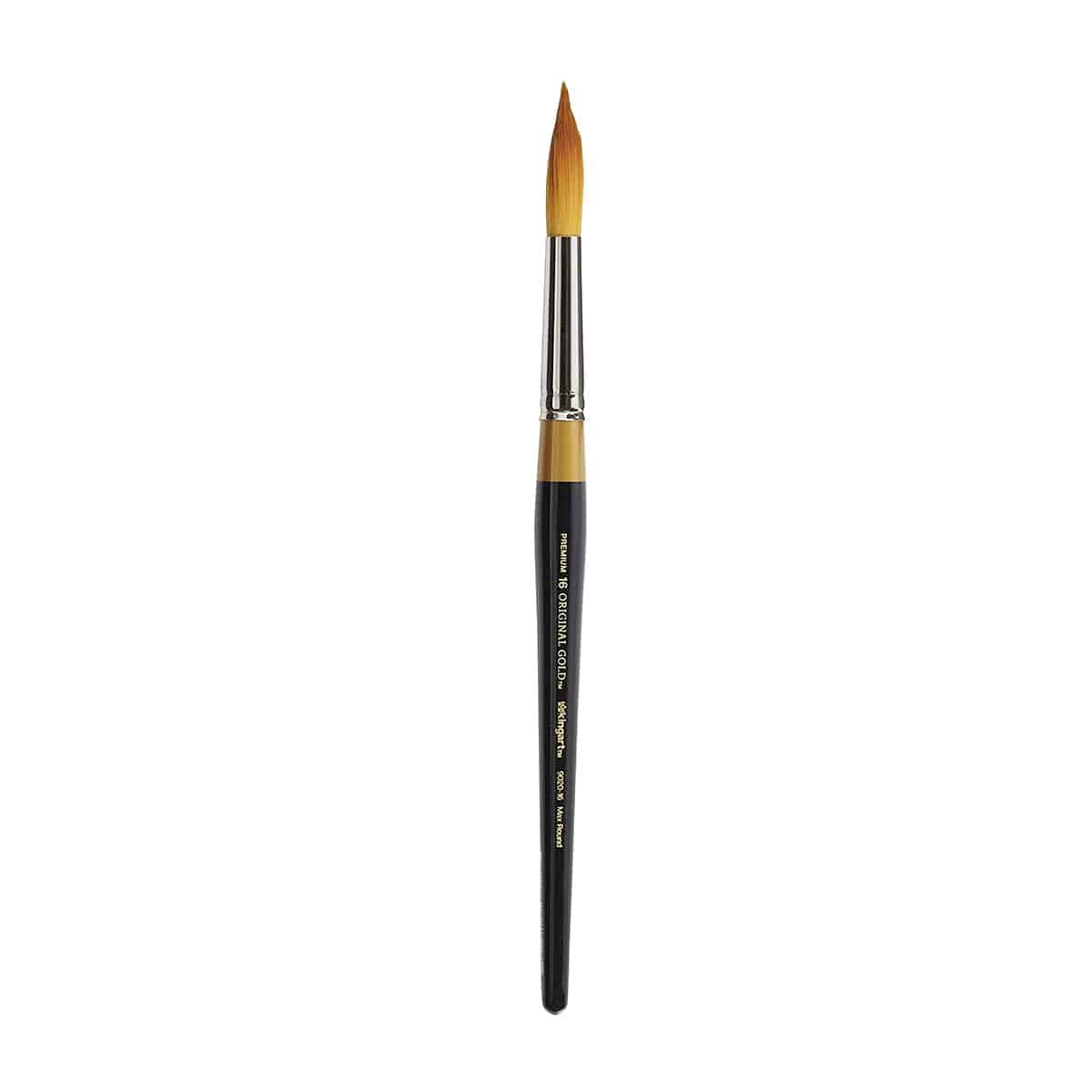 Original Gold Wood Handle Brush Set 8/Pkg-