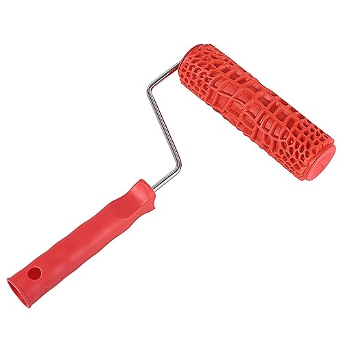 Decorative Paint Roller Pattern Embossed Texture Painting Tools for Wall Airless Pintura Machine Household Brush Rubber