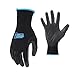 Gorilla Grip Slip Resistant All Purpose Nitrile Work Gloves, 10 Pack Large