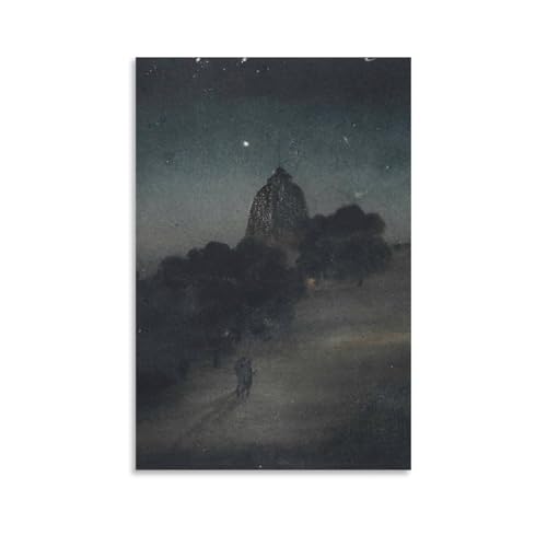 The Morning Star Poster Print by Gaganendranath Tagore Picture Print Wall Art Poster Painting Canvas Posters Artworks Room Aesthetic 20x30inch(50x75cm)