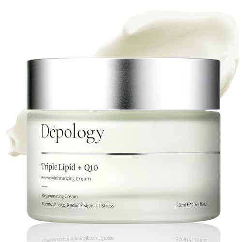 - Triple Lipid+Q10 Facial Moisturizer | Daily Face Cream with Ceramides and Niacinamide for All Skin Types | Hydrating Face Moisturizer Targets Signs of Skin Stress | 1.69 fl oz