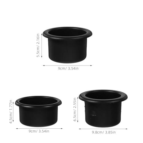 Kichvoe 3pcs portavasos para carro y camioneta miniatura 2