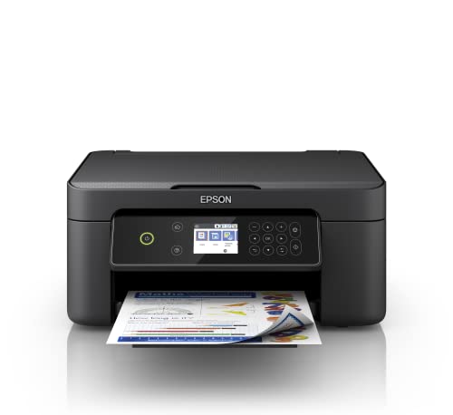 Epson Expression Home XP-4150, Impresora WiFi A4 Multifunción con Impresión a Doble Cara (Dúplex) y Pantalla LCD, 3 en 1: Impresión, Copiadora, Escáner, Mobile Printing, Negro