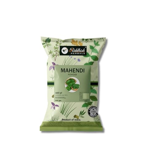 Polvo Mehendi - Color natural de henna para cabello 100g miniatura 1