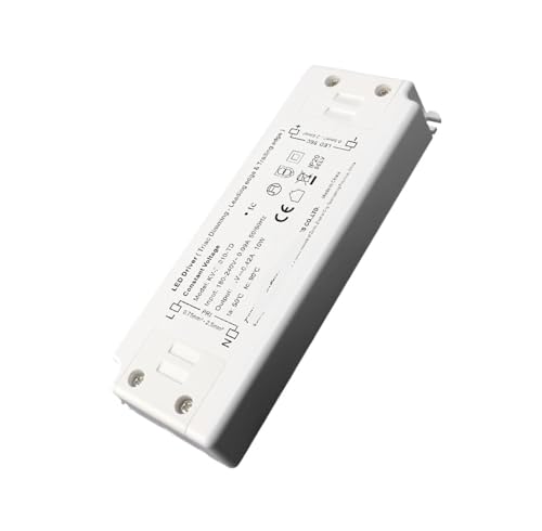 Transformateur LED 12V 10W KVF pour ruban lumineux discret dans un salon moderne