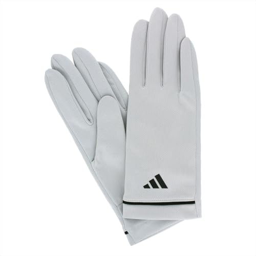  [adidas] UV手袋 UVカット手袋 アームカバー 夏用 吸水速乾 ショート レディース 指あり 指先まで ブランド アディダス スポーツ おしゃれ 運転 高遮蔽率 95％以上