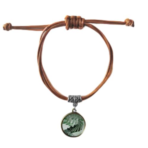 Jouer au mah-jong bracelet cuir double pour vos soirées complices
