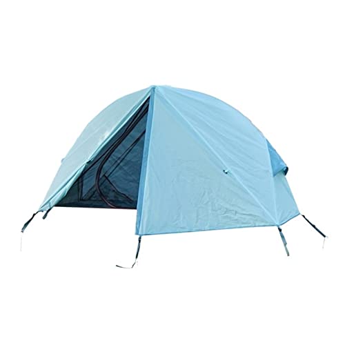 Tente de camping extérieur avec lit de camp pour bivouac en forêt