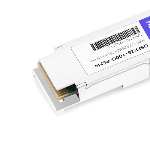 Image of 100G QSFP28 PSM4 Compatible for Dell Force10 QSFP28-100G-PSM4-IR 100GBASE-PSM4 QSFP28 Optical Transceiver Module 1310nm 500m DOM MTP /MPO SMF