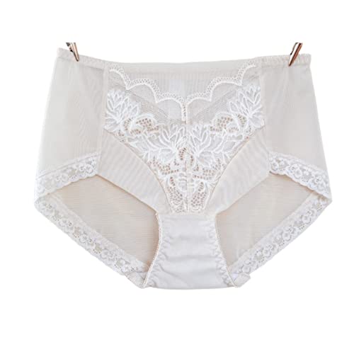 Culotte dentelle haut de gamme sans couture taille haute couverture totale lot de 3