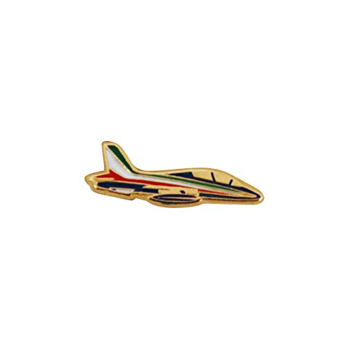  Giemme Spilla in Metallo SMALTATO MB-339 Pan FRECCE TRICOLORI
