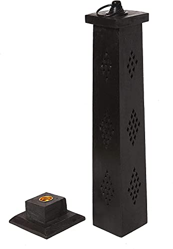 Porte-encens en bois artisanal de qualité pour temple zen - 3