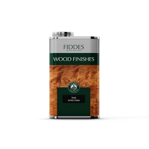 Fiddes Teak - Nitro Floor Stain - 1 Litre