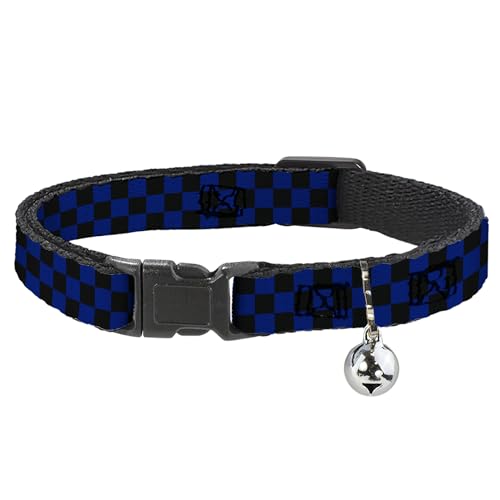Collier pour chat anti-étranglement Buckle Down à carreaux de taille médium - 2