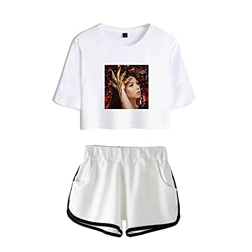 CCEE Eva Queen cool flicka vardaglig tvådelad uppsättning tryckta damshorts + t-shirt kort mode cool höft sommar kvinna tröja set