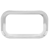 Technical Precision Replacement For KENWORTH T680 YEAR 2018 CHROME INTERIOR CAB DOOR VIEW WINDOW TRIM
