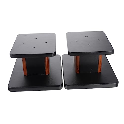 Uonlytech 1pair Speaker Stand for Home Use Creative Design for Surround Sound Smooth Edges Material for Karaoke and HiFi Speakers