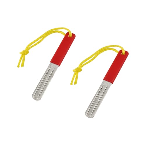 2pcs Doppelseitig Fischereihaken Spitzhakten Schärfen Datei Schleifsteindateien Tool Mit Hängenden Lanyard Fishing Hook Datei Care Tool