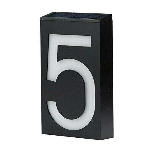 4. Segno di casa ampiamente utilizzato: i numeri di indirizzo stradale sono adatti per garage fai da te, porte, case, porte di uffici, edifici, negozi, cassette postali, fattorie, giardini, uffici, porte aziendali, armadietti, garage, numeri civici, ecc.
