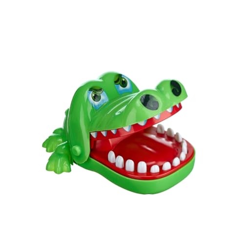 Aperta Dente Desafio Crocodilo Morde Dedo Jacaré Dentista