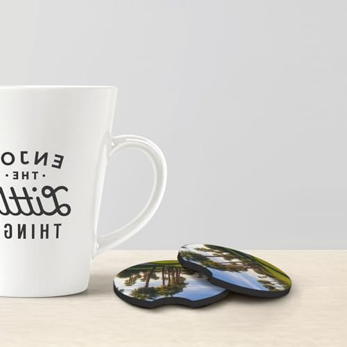 Posavasos para portavasos de carro 2 pcs antideslizante miniatura 4