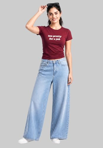 Image of Wear Your Opinion Women's Fitted Top Summer Printed Tshirt Cuddle Baby Tees Short Sleeve 220 GSM Soft Fabric