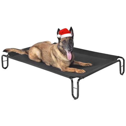 pettycare Elevated Outdoor Dog Bed - Raised Bed...