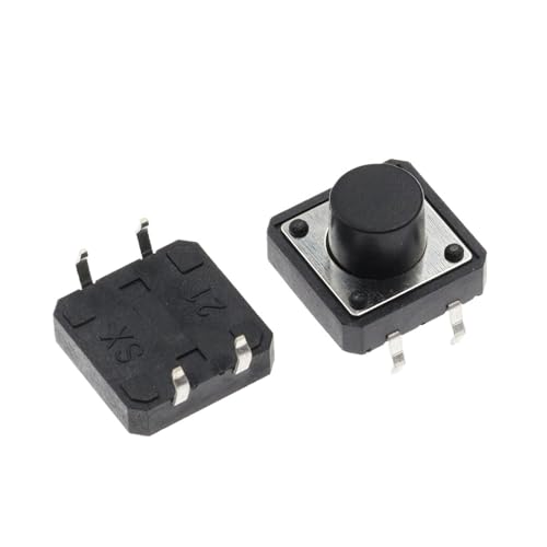 Bouton tactile 12x12mm 4 broches commutateur DIP momentané pour circuit PCB