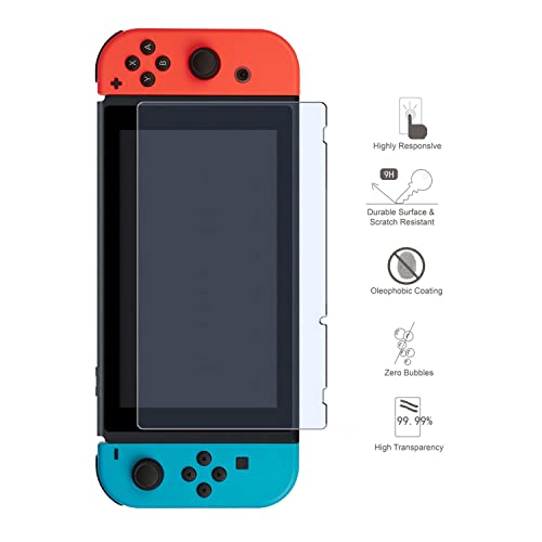 Amazon Basics Nintendo Switch Carrying Case and Screen Protector Protection Kit