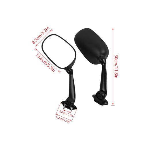 Espejos retrovisores laterales para Yamaha YZF R6 que evitan vibraciones en carretera 5
