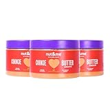 Crema de galleta 750 gr nut&me | Elaborada a base de frutos secos | Sin edulcorantes ni aromas artificiales | Sin azúcares añadidos | Saludable y natural | Sin gluten | Pack 3 x 250 gr
