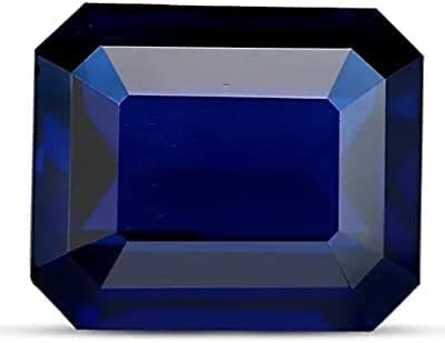 Natural BLUE SAPPHIRE 10.00 Ratti Certified Blue Sapphire Loose Gemstone Neelam Stonefor Men and Women
