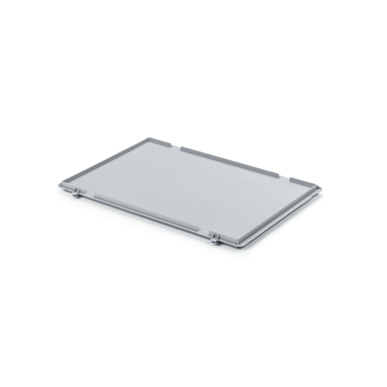 PROREGAL SuperSparSet 4x Eurobehälter 40x30x40cm 37 Liter Grau Transportbox Stapelbehälter