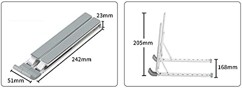Miniatura 2 de SDGH Modelo de aleación de seis engranajes ajustable plegable portátil de escritorio para computadora portátil para soporte de laptop